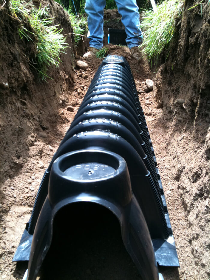 Septic Systems - Gravelless Leach Field