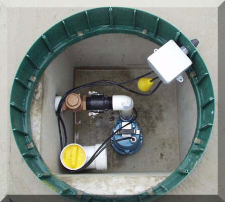 Septic Systems - Pumping Chamber (Pump Station)